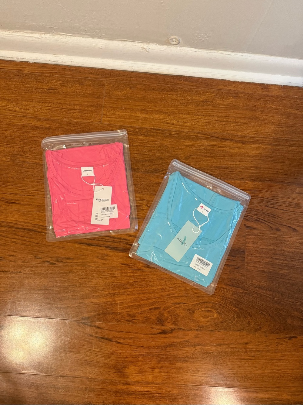 Women’s Stretch Tank Top - Pink / Blue
